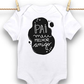 Body Bebê Personalizado Divertido Frases Baby Motocross Tal Pai Tal Filho  Produzido em Material Leve e Confortável