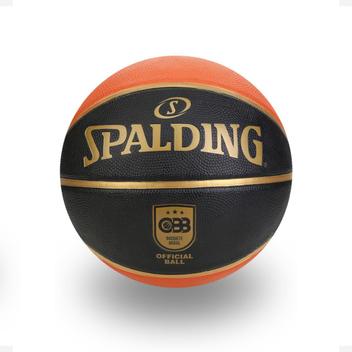 Bola de Basquete Spalding TF-50 CBB Laranja e Preto #7 Oficial