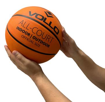 Bola de Basquete Oficial da Vollo Tamanho 7 All-Court Indoor Outdoor - 1 Fit