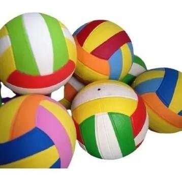 Bola De Vôlei Praia 21cm Colorida Lazer Esporte - Real - Bola de Vôlei ...
