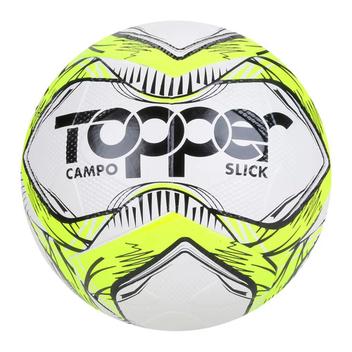 Bola De Futebol De Campo Slick 2020 Topper Cor Amarelo Neon/Preto