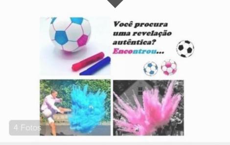 10 Peças jogo da velha para chá revelação | 5 peças menino e 5 peças menina  | chá revelação