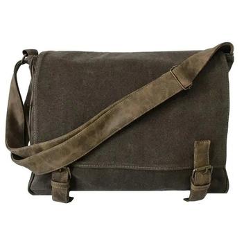 Bolsa Carteiro Transversal Estilo Vintage Lona Reforçada Cores - Blitz ...