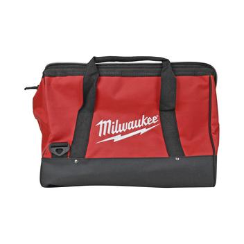 Bolsa de ferramentas Milwaukee Red Contractor Canvas 40 cm x 25 cm x 30 ...