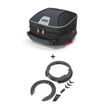 Givi XS319 Xstream Tankrucksack – 3 Liter, Schwarz, Mit Tanklock-System