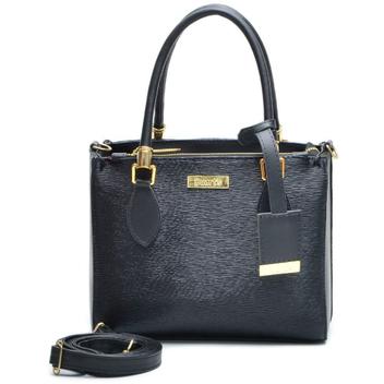 black handbolsa gold hardware