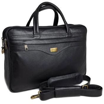 Bolsa Pasta Masculina De Couro Para Notebook Documentos - Le Voyage ...