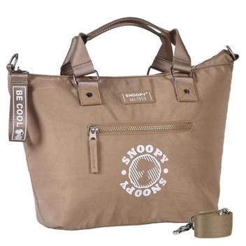 Bolsa SNOOPY Totebag P em Nylon SP2238 Taupe - SEMAX Bolsa SNOOPY Totebag P em Nylon SP2238 Taupe - SEMAX
