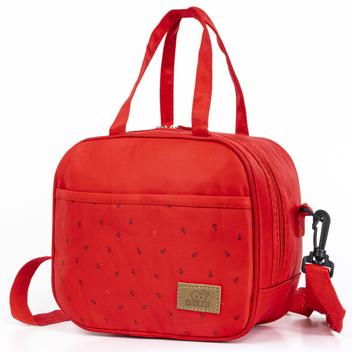 Bolsa Térmica Com Porta Talher Feminina Fitness Pequena 5 L - Hxt ...