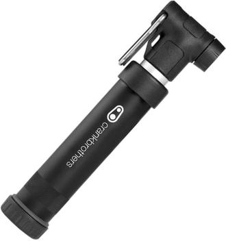 Crank Brothers Gem Long Frame Bike Pump – Midnight Edition, Lightweight MTB Hand Pump