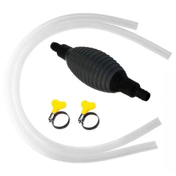 Bomba de Sucção Manual Transferência de Líquidos Água Combustível Óleo ...