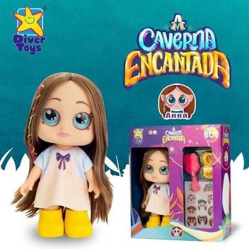 Boneca Ana personagem da caverna encantada SBT - Diver Toys - Bonecas ...