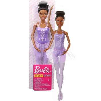 Boneca Articulada Barbie Bailarina Negra - Mattel GJL61 - Boneca Barbie ...