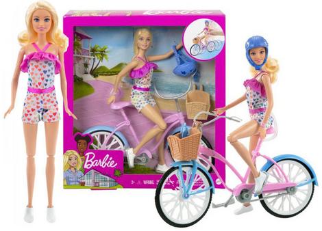 Veículo e Boneca - Barbie Ciclista - Passeio de Bicicleta - Mattel -  Pirlimpimpim Brinquedos