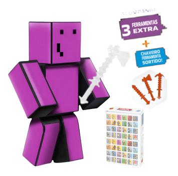 Boneca articulada melzinha minecraft youtuber 15cm oficial - ALGAZARRA ...