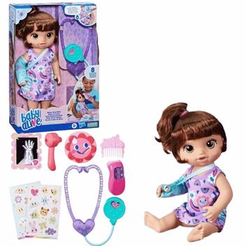 Boneca Baby Alive Dia De Cuidar Da Bella 3+ F7536 Hasbro - Boneca