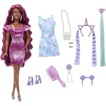 Boneca Barbie Quero Ser Atriz de Cinema Mattel Vestido Roxo