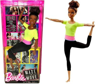 Boneca Barbie Made To Move Aula De Yoga Morena Mattel Ftg82 - Bonecas -  Magazine Luiza