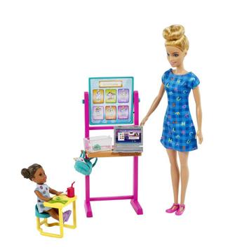 Boneca Barbie Profissões Professora de Arte - Mattel DHB63/GJM29 - Lojas  Quero Mais Presentes - Loja de presentes em Pinhais