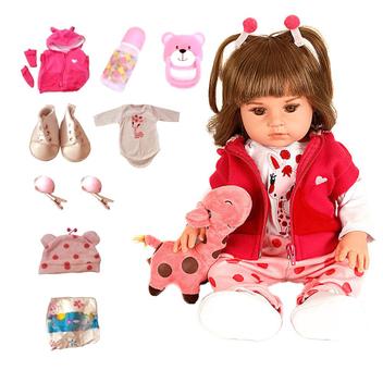 Boneca Bebe Reborn Yasmin Cegonha Reborn Dolls Mais 9 Acessórios 48cm em  Promoção é no Banco PAN