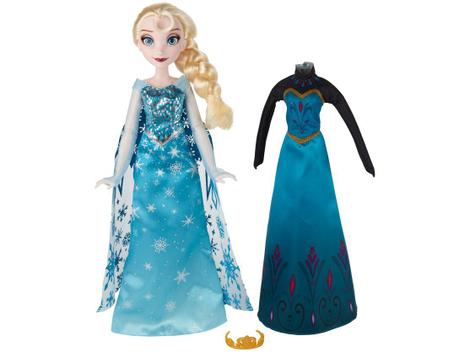 Disney Frozen 2 Boneca Rainha Elsa - Com vestido e sapato inspirados no  filme - F1411 - Hasbro : : Brinquedos e Jogos