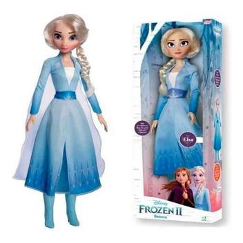 Boneca Mini My Size - Elsa - Frozen - Disney - Novabrink - Alves Baby