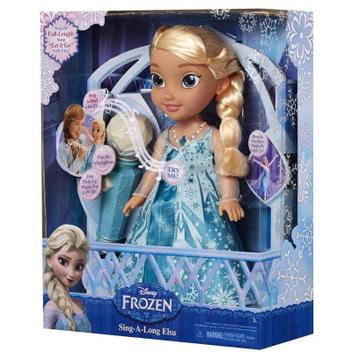 Boneca Princesa Disney - Elsa Musical - Canta Livre Estou - Frozen