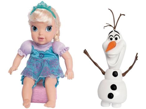 Boneca Elsa Passeio com Olaf - Comprar em Be Drops