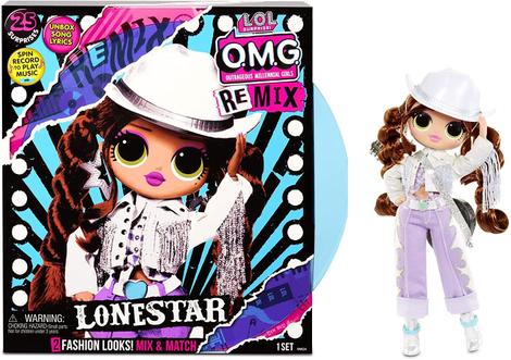 Boneca LOL Surprise OMG Remix Lonestar Fashion, Toca Música com 25  surpresas - L.O.L. Surprise! - Boneca LOL - Magazine Luiza