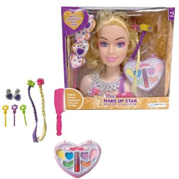 Boneca Make Up Star Super Camarim Com Maquiagem e Acessorios - Ri Happy