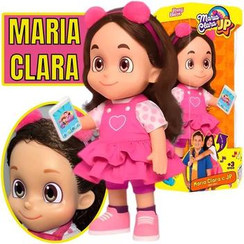 Boneca Maria Clara com Som que Fala com Acessório Baby Brink - Bonecas ...