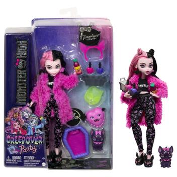 Mattel - Monster High - Boneco articulado Monster High com acessórios de  moda e mascote ㅤ, BONECAS MONSTER HIGH