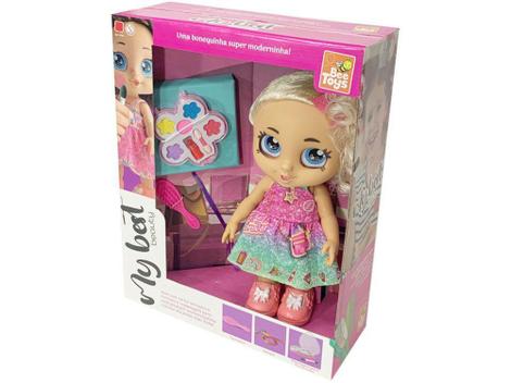 Boneca My Best Beauty, Bee Toys, com Maquiagem : .com.br: Brinquedos  e Jogos