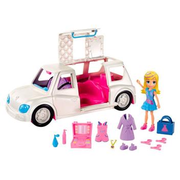 Chegue com Muito Estilo na Limo Polly Pocket - Mattel GDM19 - Noy