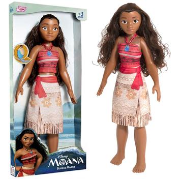 Boneca Princesa Moana Grande 55cm Baby Brink Original - Bonecas ...