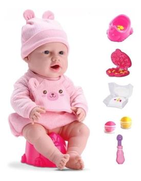Boneca Que Come E F Caquinha New Born Diver Toys - Divertoys - Bonecas ...