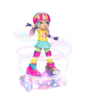 Boneca Rock N Rollerskate Rainbow Riley da JAKKS Pacific - Patins com ...