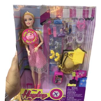 Boneca Tipo Barbie Com Roupa e Acessórios Brinquedo Infantil, Magalu  Empresas