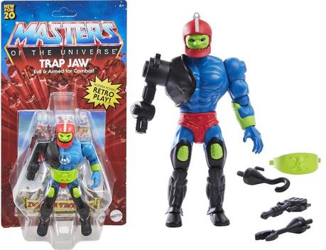 Boneco Articulado Retro Mandíbula - Trap Jaw - He-Man - Masters Of The ...
