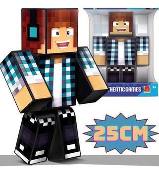 Boneco Authentic Games 25cm Minecraft – 3031215 - Algazarra Brinquedos -  Real Brinquedos