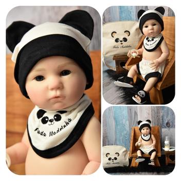 Boneca Bebê Reborn Silicone Panda Fada Madrinha Pode Banho