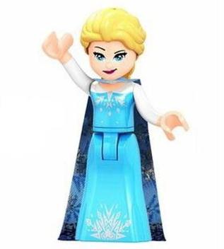 Boneco Blocos De Montar Coleção Princesas - Princess Elsa - Mega Block ...