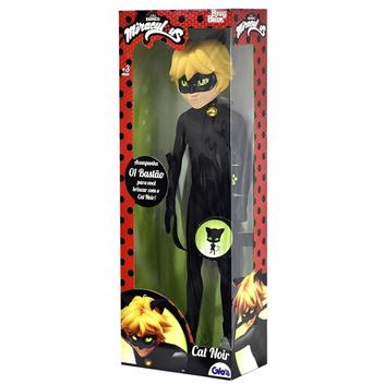 Boneco Miraculous Cat Noir - Baby Brink - Bonecos - Magazine Luiza