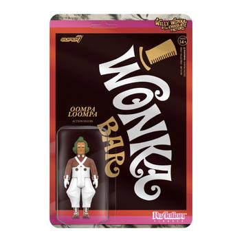 Boneco de ação Super7 Willy Wonka Oompa Loompa 9,5 cm