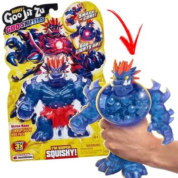 Boneco Elástico Goo Jit Zu Shifter Corrupta 13 cm Hero Sunny