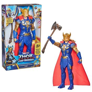 Boneco Hasbro Brinquedo Thor Love And Thunder Marvel Valquiria F5103 -  Boneco Thor - Magazine Luiza