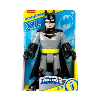 Boneco Imaginext Batman Uniforme Cinza e Preto XL HGX90 Mattel - Boneco ...