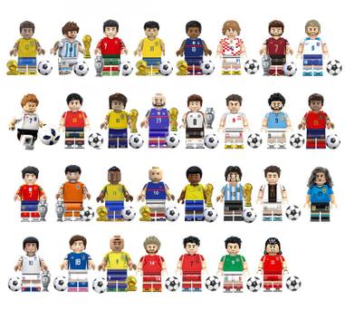 Boneco Jogador Futebol Bloco De Montar Escolha Blocos De Montar boneco-jogador-futebol-bloco-de-montar-escolha-blocos-de-montar