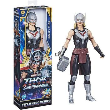 Boneco Hasbro Brinquedo Thor Love And Thunder Marvel Valquiria F5103 -  Boneco Thor - Magazine Luiza