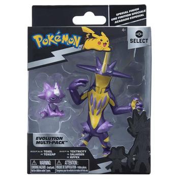 Boneco Pokemon Toxel E Toxizap Evolução Multipack Sunny